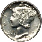 1942 Mercury Dime. PCGS PF67