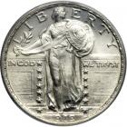 1919 Liberty Standing Quarter Dollar