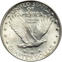 1919 Liberty Standing Quarter Dollar - 2