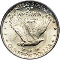 1920 Liberty Standing Quarter Dollar. PCGS MS63 - 2