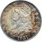 1831 Capped Bust Half Dollar. PCGS AU53