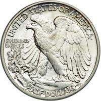 1928-S Liberty Walking Half Dollar. PCGS AU58 - 2