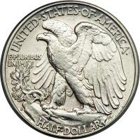 1933-S Liberty Walking Half Dollar. PCGS AU58 - 2