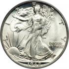 1942-S Liberty Walking Half Dollar. PCGS MS66