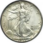 1943-D Liberty Walking Half Dollar. PCGS MS66