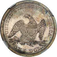 1849 Liberty Seated Dollar. NGC PF65 - 2