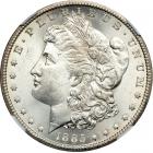 1885-CC Morgan Dollar. NGC MS64