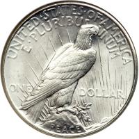 1925 Peace Dollar. NGC MS67 - 2