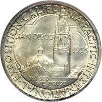 1935-S San Diego Half Dollar. PCGS MS66 - 2