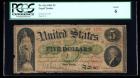 1862, $5 United States Note. PCGS Currency Good 6