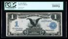 1899, $1 Silver Certificate. PCGS Currency Choice About New 55PPQ