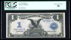 1899, $1 Silver Certificate. PCGS Currency Choice About New 58