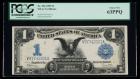 1899, $1 Silver Certificate. PCGS Currency Choice New 63PPQ