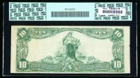 1902, $10 National Bank Note. Bank of Italy NT&SA, San Francisco, CA. PCGS Currency Fine 15 - 2