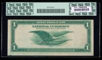 1918, $1 Federal Reserve Bank Note. PCGS Currency Very Fine 30 - 2