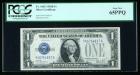 1928-B, $1 Silver Certificate. PCGS Currency Gem New 65PPQ