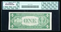 1935-A, $1 Silver Certificate. Minor Obstructed Overprint. PCGS Currency Very Fine 30 - 2