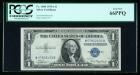 1935-A, $1 Silver Certificate. PCGS Currency Gem New 66PPQ