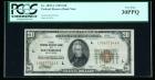 1929, $20 Federal Reserve Bank Note. PCGS Currency Very Fine 30PPQ