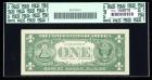 1963-A, $1 Federal Reserve Note. Star Note, Courtesy Autograph. PCGS Currency Choice About New 55PPQ - 2