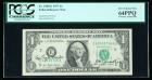 1977, $1 Federal Reserve Note. Courtesy Autographs. PCGS Currency Very Choice New 64PPQ