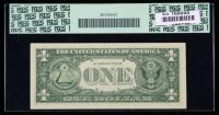 1981, $1 Federal Reserve Note. Courtesy Autographs. PCGS Currency Gem New 66PPQ - 2