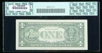 2003-A, $1 Federal Reserve Note. Misaligned Overprint. PCGS Currency Very Fine 25 - 2