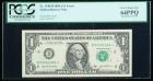 2003-A. $1 Federal Reserve Note. Ink Smear on Face. PCGS Currency Very Choice New 64PPQ