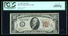 1934-A, $10 World War II Emergency Note. Hawaii. PCGS Currency Very Fine 25PPQ