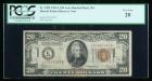 1934-A, $20 World War II Emergency Note. Hawaii. Late Finished Back Plate 204. PCGS Currency Very Fine 20