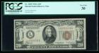 1934-A, $20 World War II Emergency Note. PCGS Currency Very Fine 30