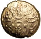 Britain. Celtic Coinage, Trinovantes. Andoco, c. 10 BC - AD 10. Gold Stater (5.21 g). VF