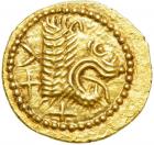 Etruria, Populonia, c. Fourth Century BC. Gold Half Unit (sometimes termed 25 units; 1.41 g). EF