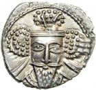 Parthian Kingdom. Vologases V, c. AD 191-208. AR Drachm (3.72 g) minted at Ecbatana. AU