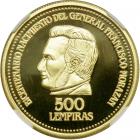 Honduras. 500 Lempiras, 1992. NGC PF69