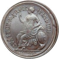 Great Britain. Undated (offical) Pattern Half Penny. NGC PF55 - 2