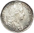 Great Britain. Sixpence, 1697. NGC MS64