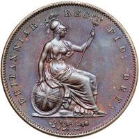 Great Britain. Penny, 1858-OT. NGC MS64 - 2