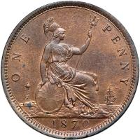 Great Britain. Penny, 1870. UNC - 2