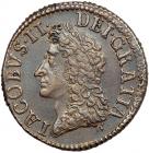 Ireland. 'Gunmoney' Halfcrown, 1690 (May). NGC AU55