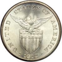 Philippines. Peso, 1912-S. PCGS MS65 - 2