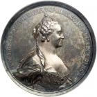Russia. Silver Medal, ND (c.1768). NGC MS62