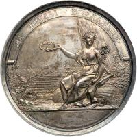 Russia. Silver Medal, ND (c.1768). NGC MS62 - 2