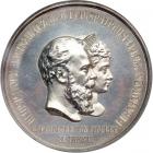 Russia. Coronation Silver Medal, 1883. NGC UNC