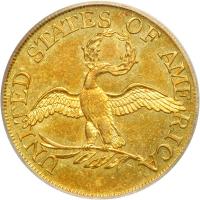 1795. $5 Capped Bust Small Eagle. PCGS MS62 - 2