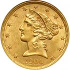 1900 $5 Liberty. ANACS MS60