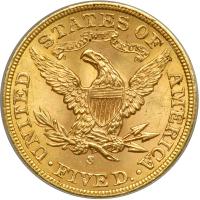 1903-S $5 Liberty. ANACS MS64 - 2