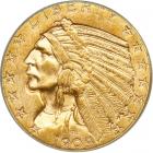 1909-D $5 Indian. ANACS MS62