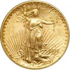 1911-S $20 St. Gaudens. ANACS MS62