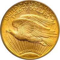 1913 $20 St. Gaudens. PCGS AU58 - 2